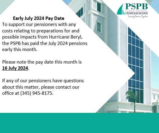 Early July 2024 Pay Date