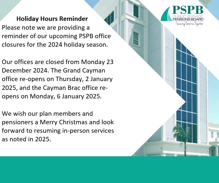 2024 Holiday Hours Reminder